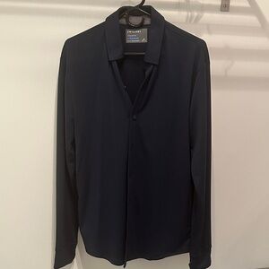 Twillory Navy Blue Button-Up Shirt